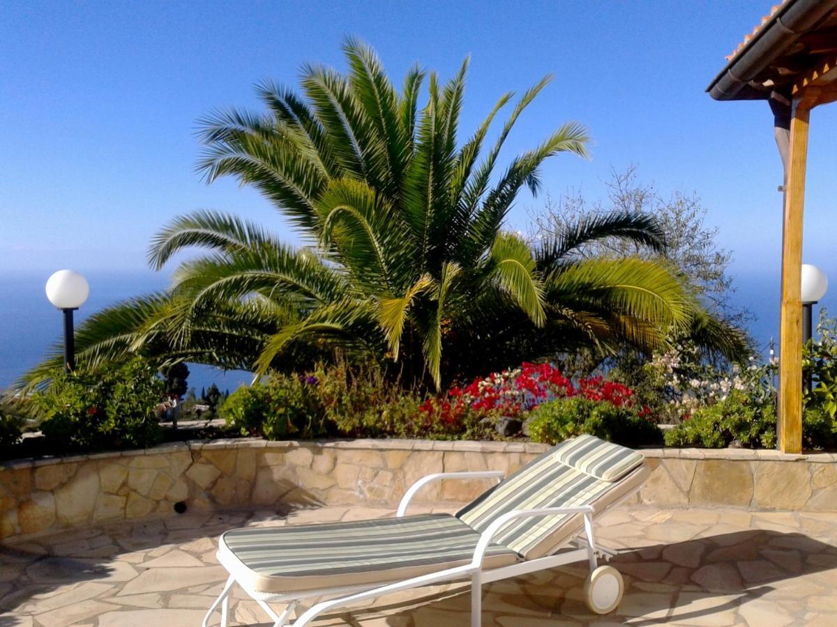 Feriendomizil Finca Tijarafe Mit Beheiztem, Abdeckbarem Pool Екстер'єр фото