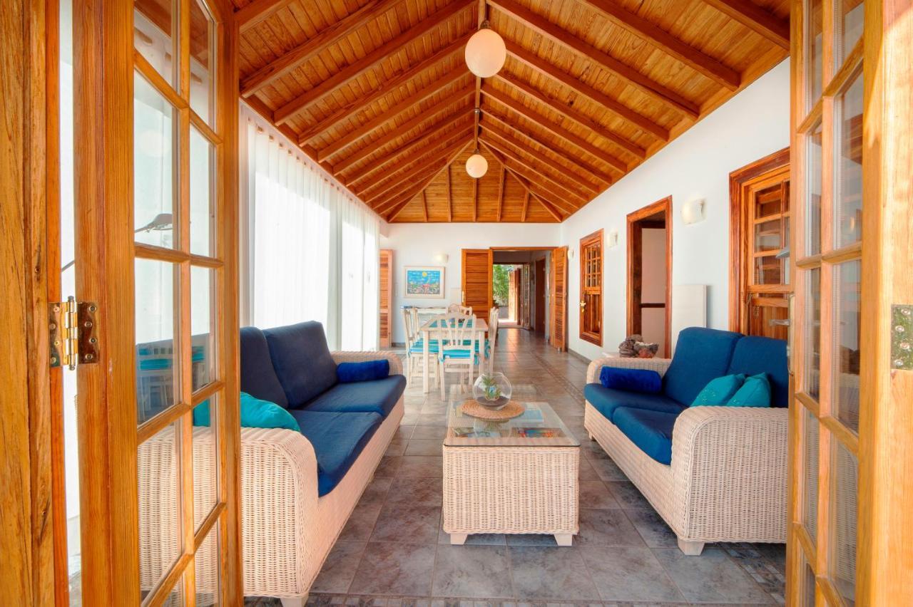 Feriendomizil Finca Tijarafe Mit Beheiztem, Abdeckbarem Pool Екстер'єр фото