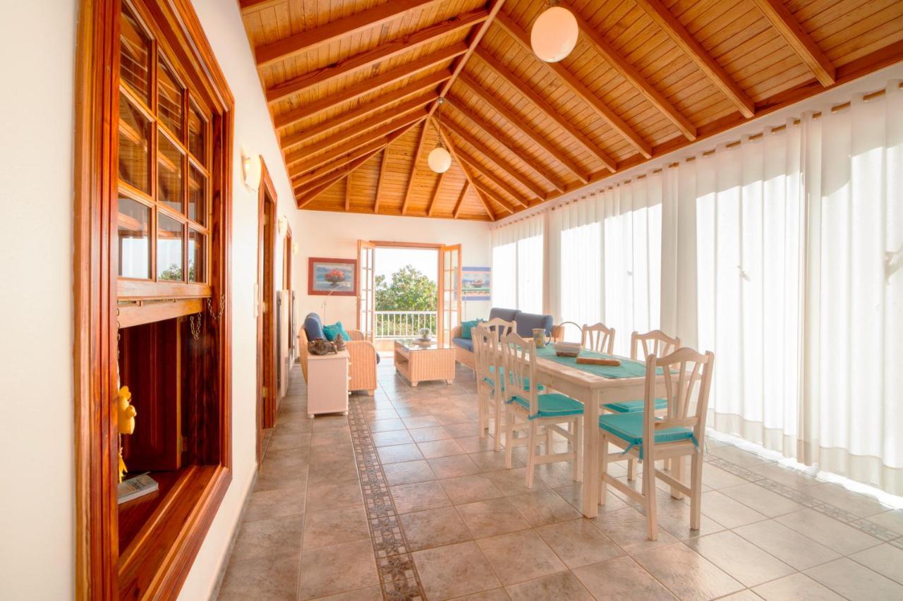 Feriendomizil Finca Tijarafe Mit Beheiztem, Abdeckbarem Pool Екстер'єр фото
