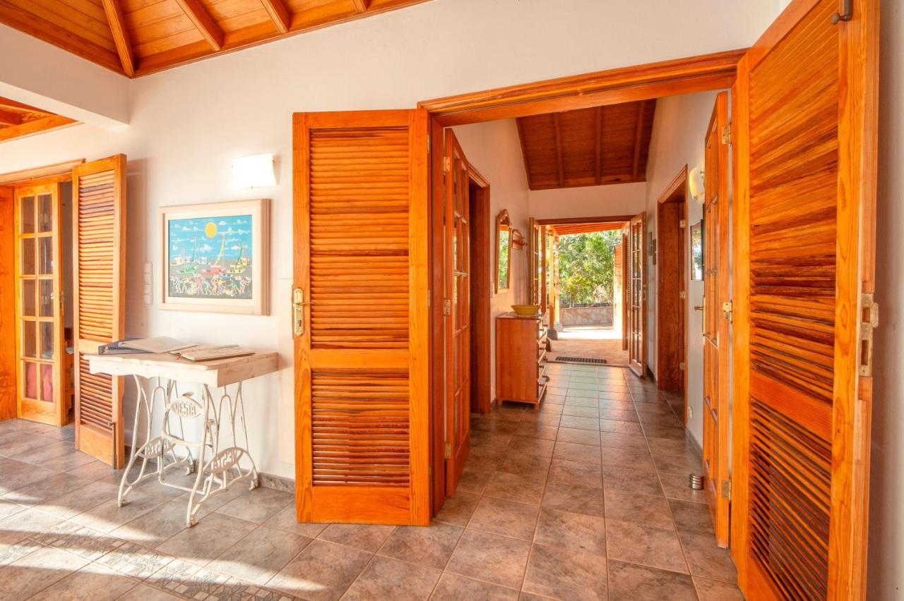 Feriendomizil Finca Tijarafe Mit Beheiztem, Abdeckbarem Pool Екстер'єр фото