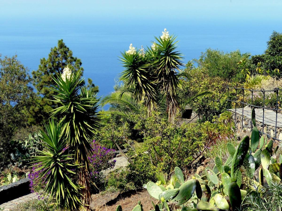 Feriendomizil Finca Tijarafe Mit Beheiztem, Abdeckbarem Pool Екстер'єр фото