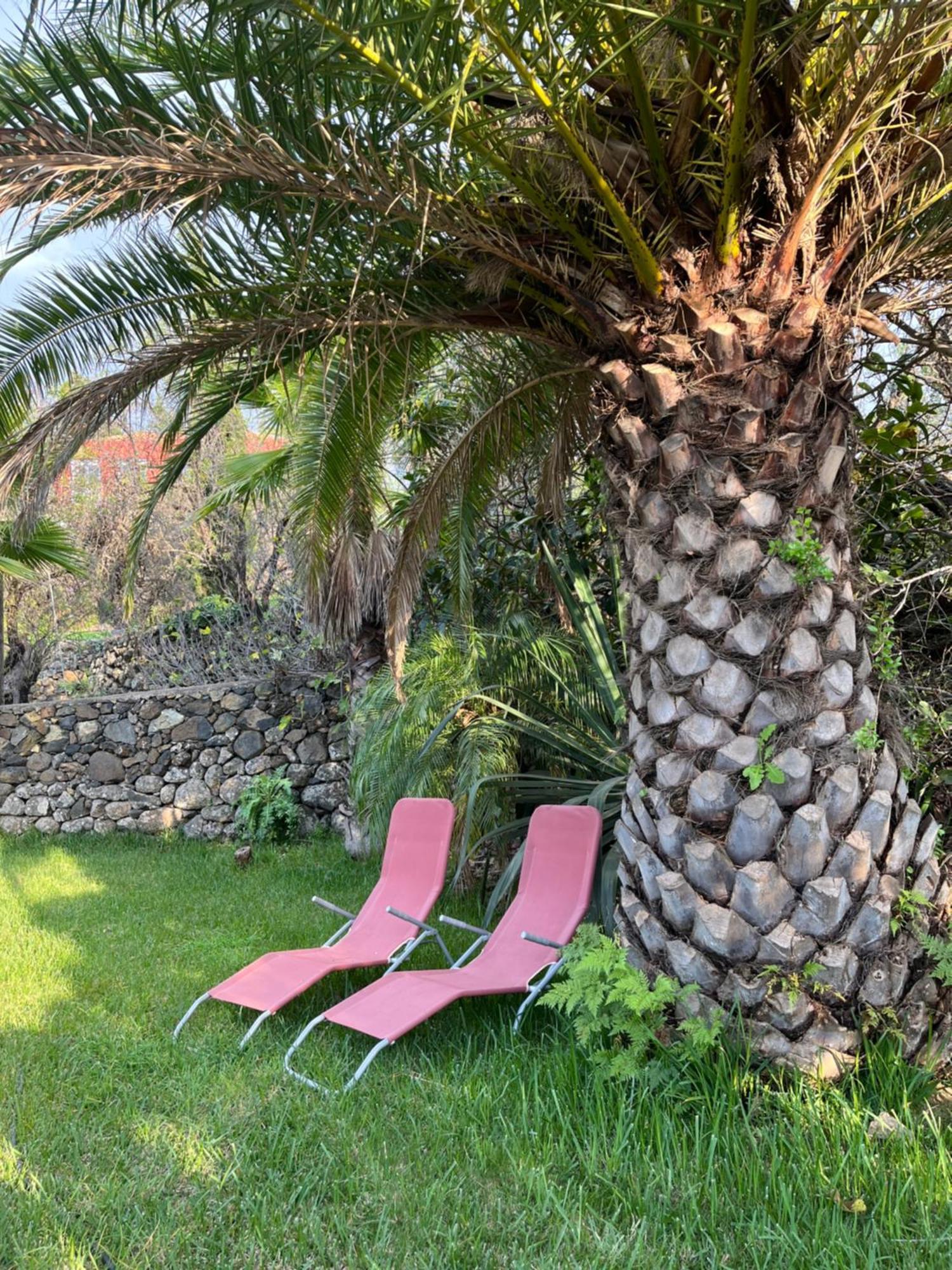 Feriendomizil Finca Tijarafe Mit Beheiztem, Abdeckbarem Pool Екстер'єр фото