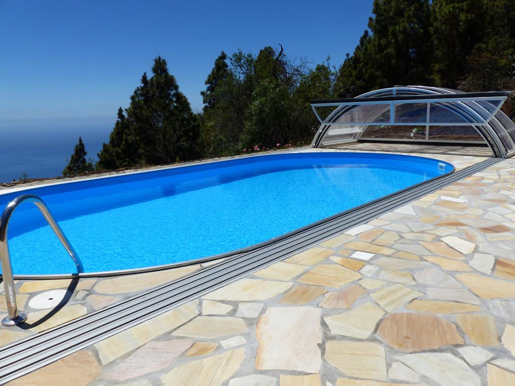 Feriendomizil Finca Tijarafe Mit Beheiztem, Abdeckbarem Pool Екстер'єр фото