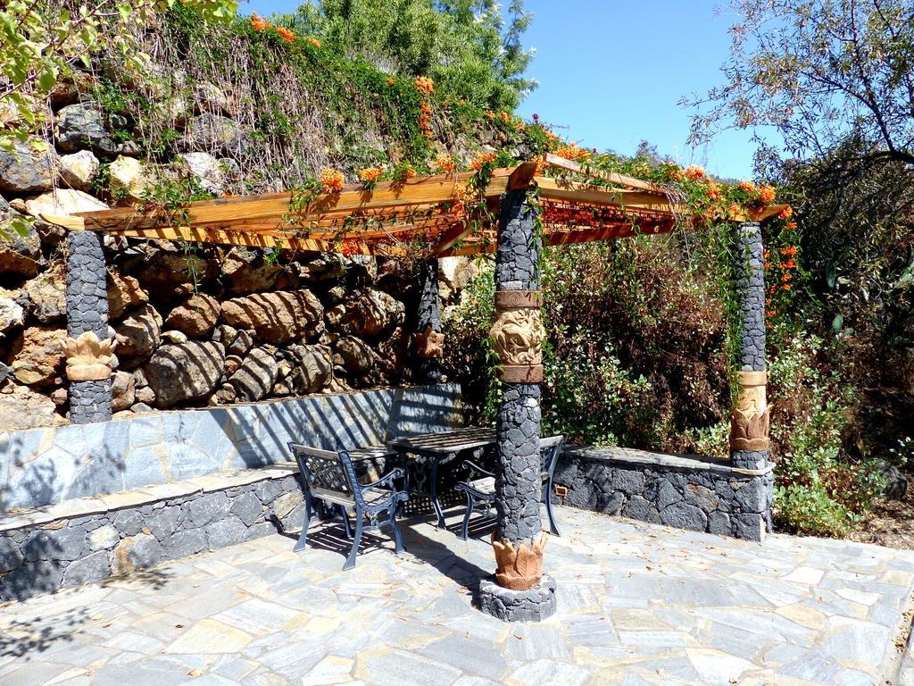Feriendomizil Finca Tijarafe Mit Beheiztem, Abdeckbarem Pool Екстер'єр фото