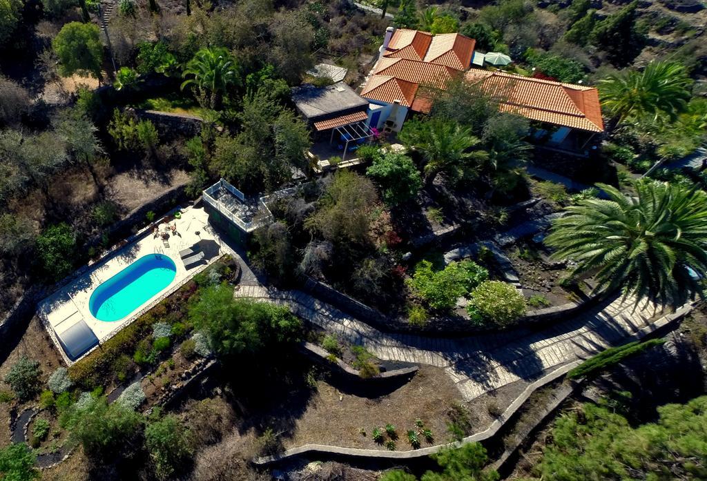 Feriendomizil Finca Tijarafe Mit Beheiztem, Abdeckbarem Pool Екстер'єр фото