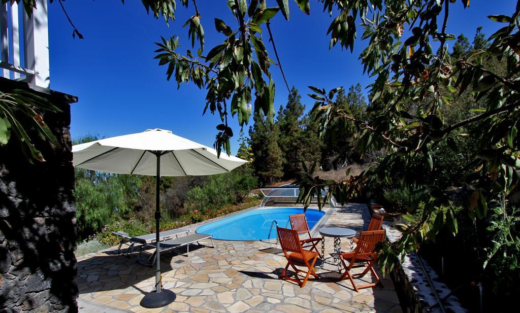 Feriendomizil Finca Tijarafe Mit Beheiztem, Abdeckbarem Pool Екстер'єр фото