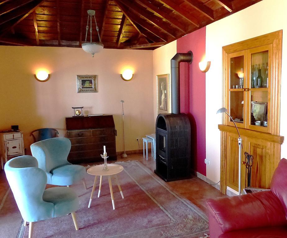 Feriendomizil Finca Tijarafe Mit Beheiztem, Abdeckbarem Pool Екстер'єр фото